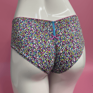 CULOTTE EN MICRO ESTAMPADO VITRAL CULOTTE