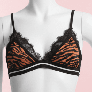BRALETTE DE ENCAJE CON LIGA COLECCION ENIGMA SEBRA
