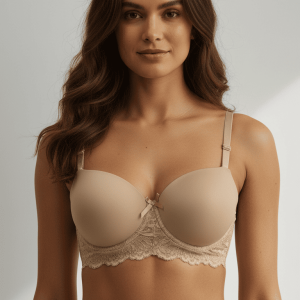 BASICO BRASIER ESTRAPLE ENCAJE ELEGANCE